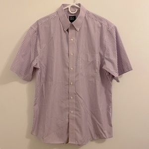 Jos. A. Bank purple striped button down